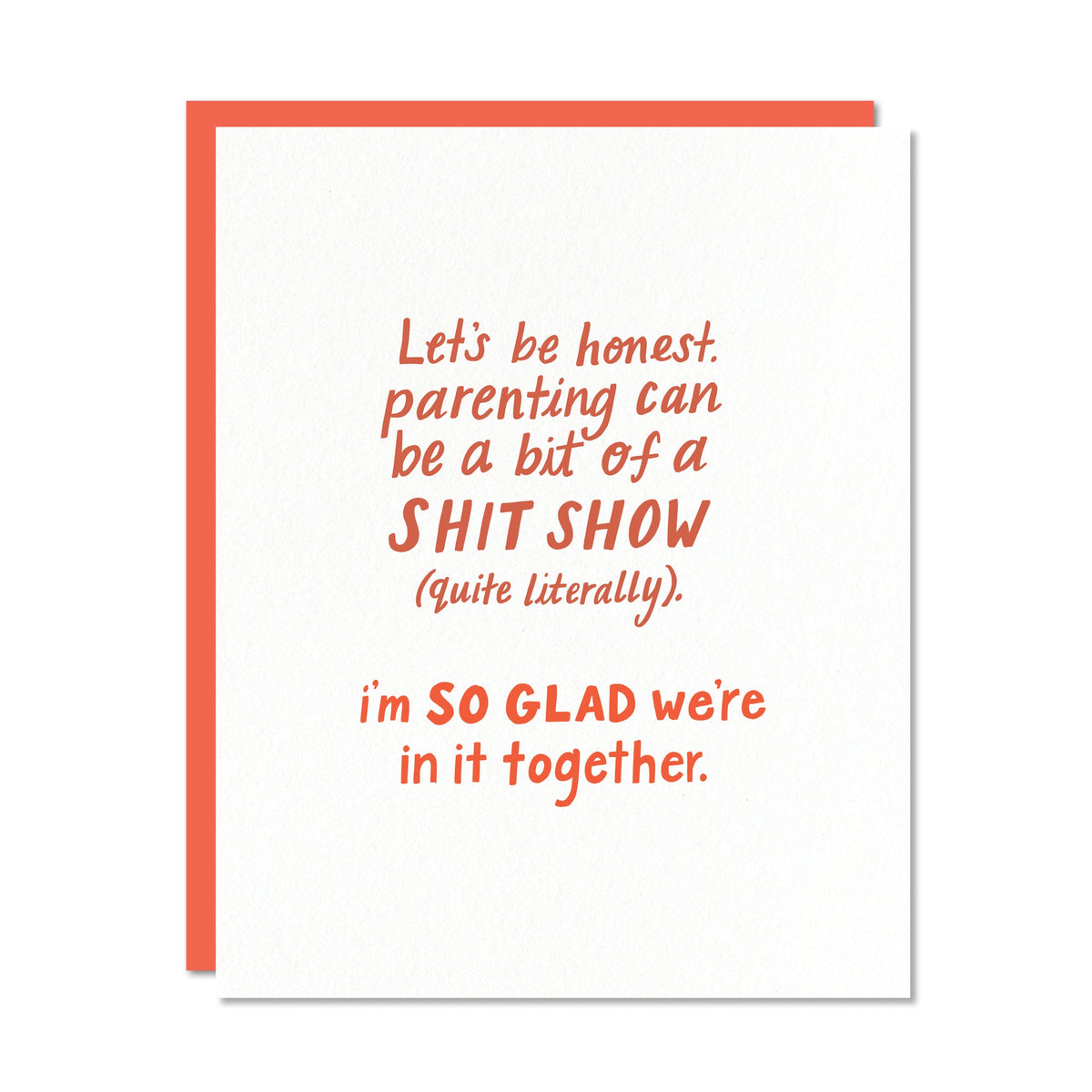 Parenting Shit Show Card