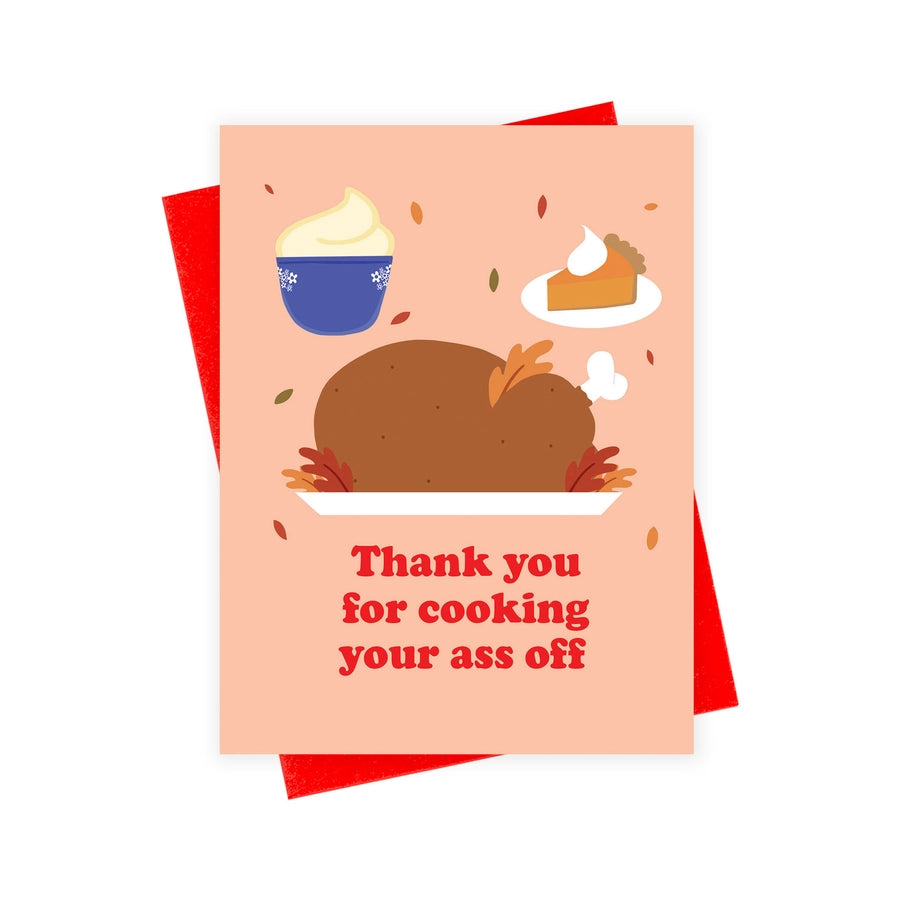 TY for Cooking Thank You Card