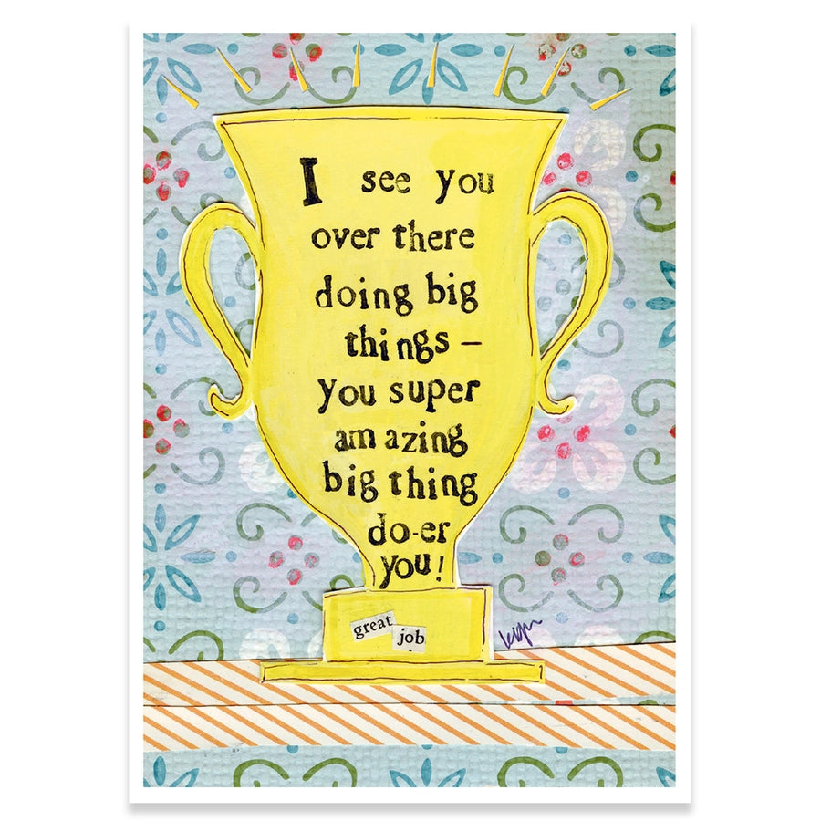 Big Thing Congrats Card
