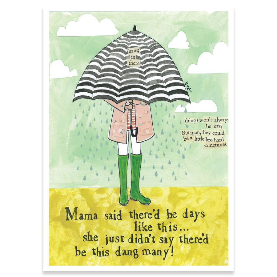 Mama Said Support Card