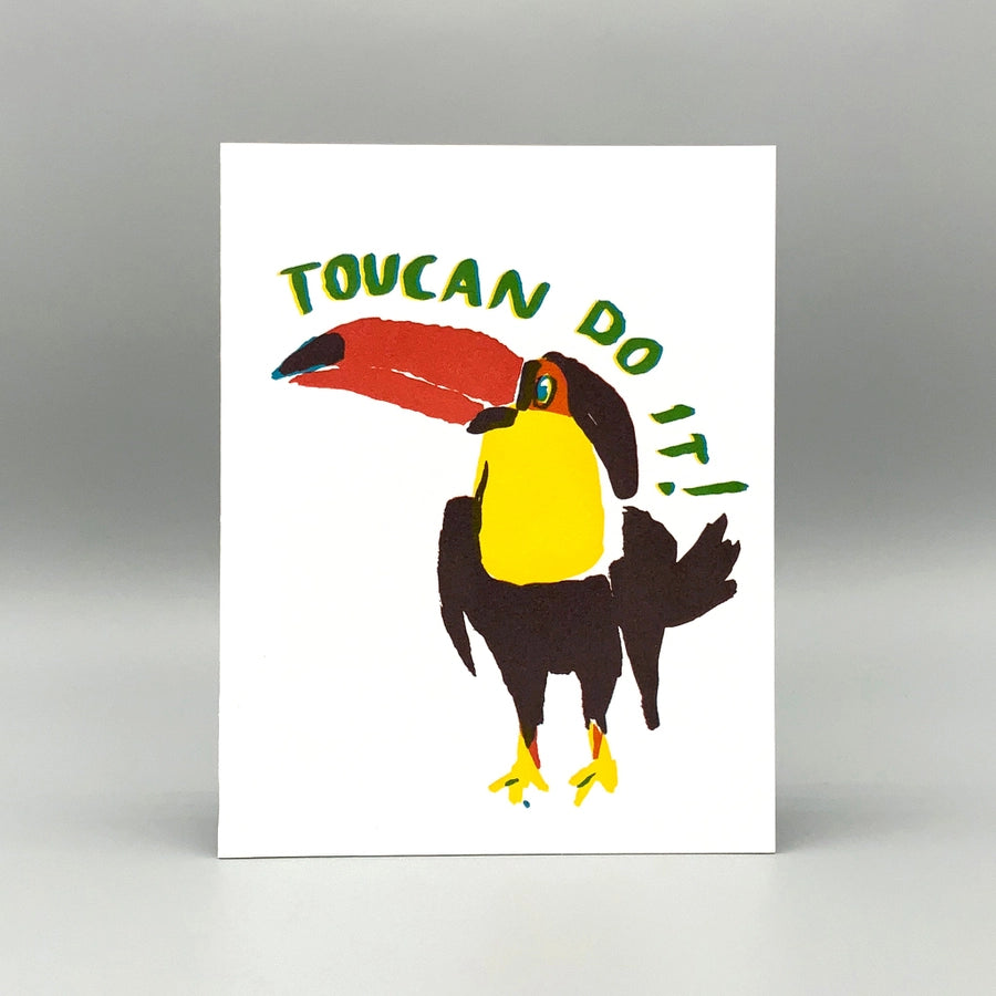 Toucan Encouragement Card