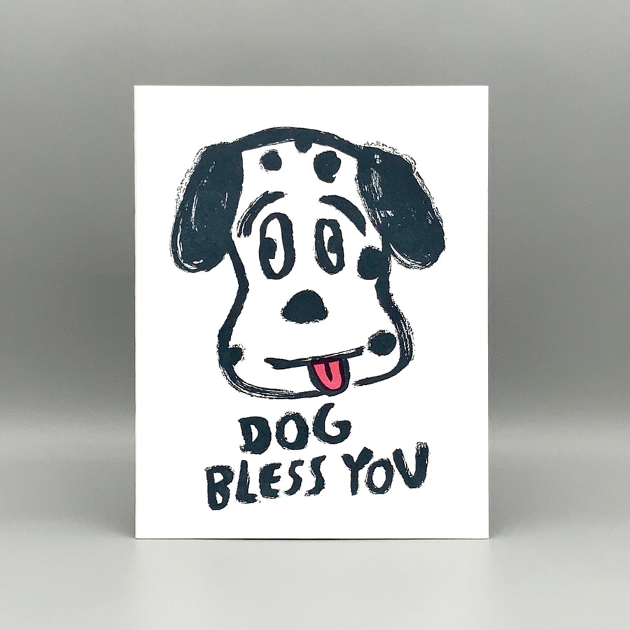 Dog Bless You Card