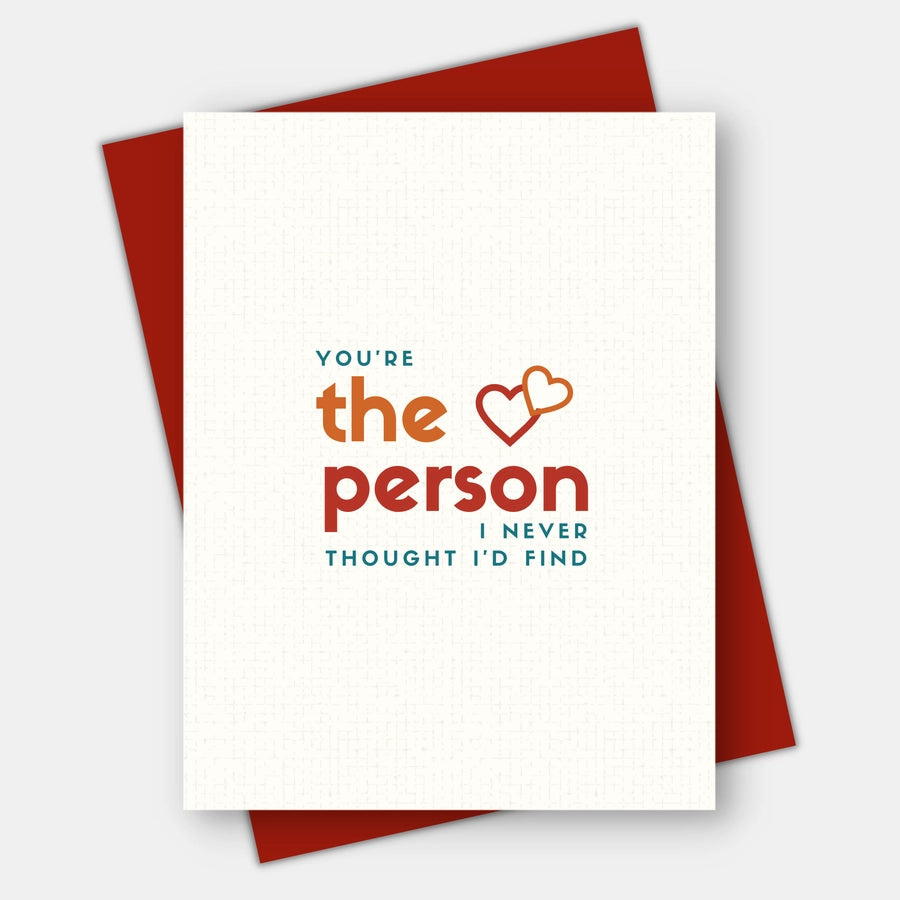 The Person Love Card