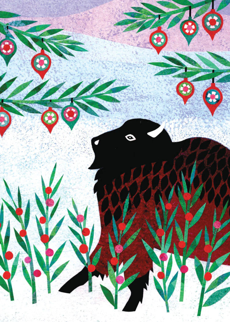 Bison Boxed Holiday Cards