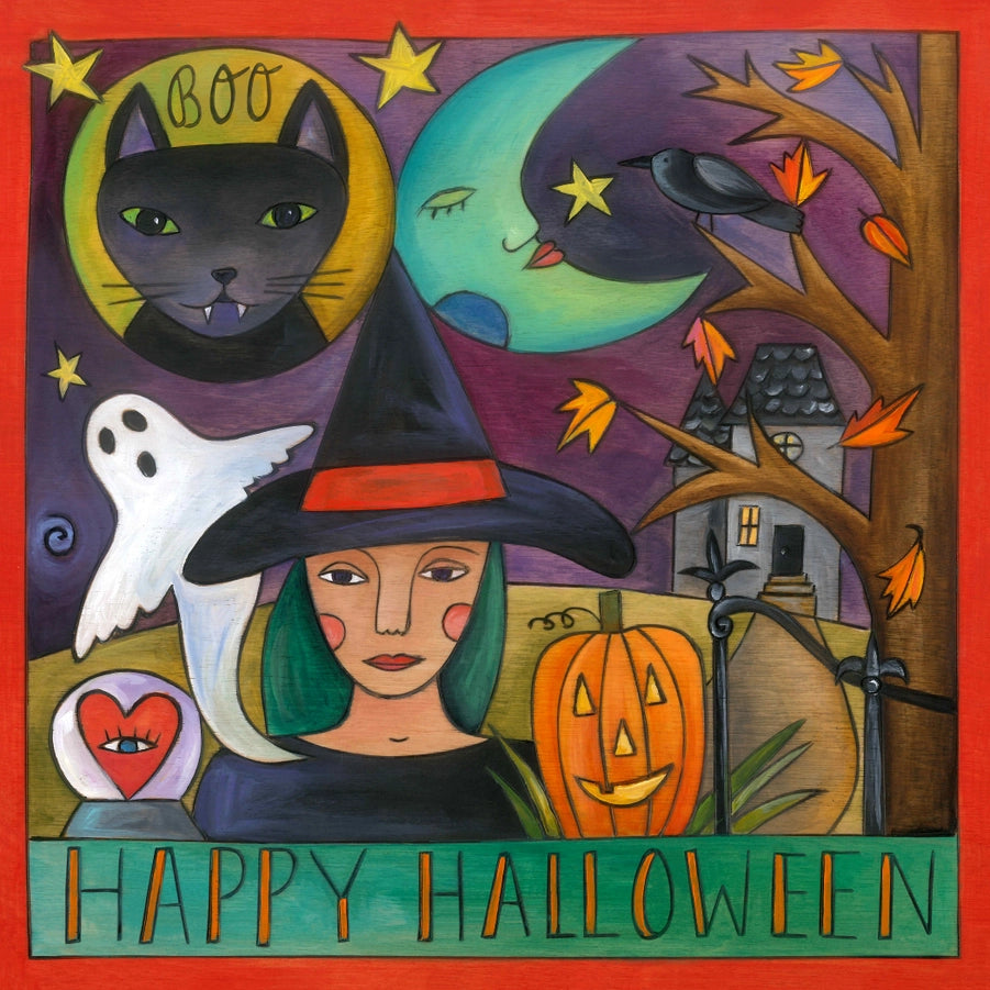 Trick of Treat :: 9x9 Plaque