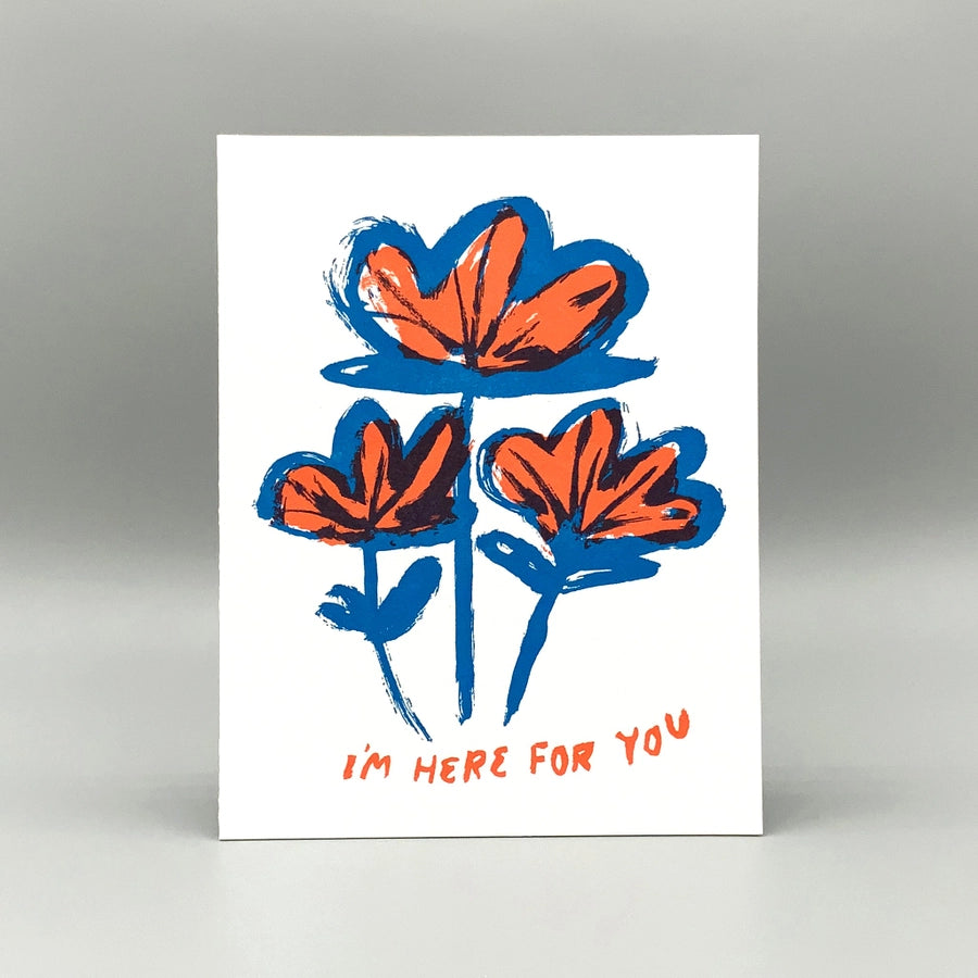 Here For You Sympathy Card