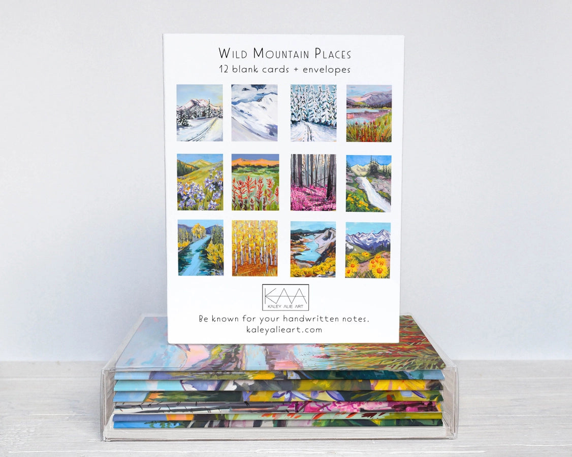 Wild Mountain Places :: Boxed Assorted Greeting Cards