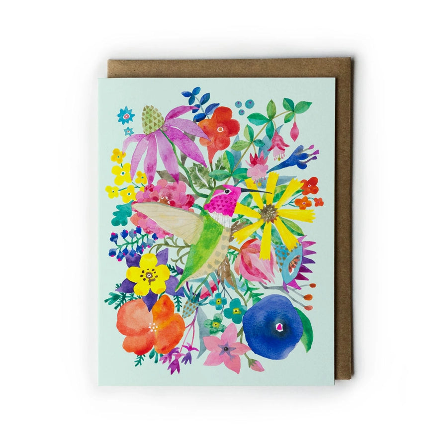 Hummingbird Greeting Card