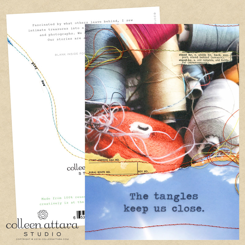 Tangles Friendship Greeting Card