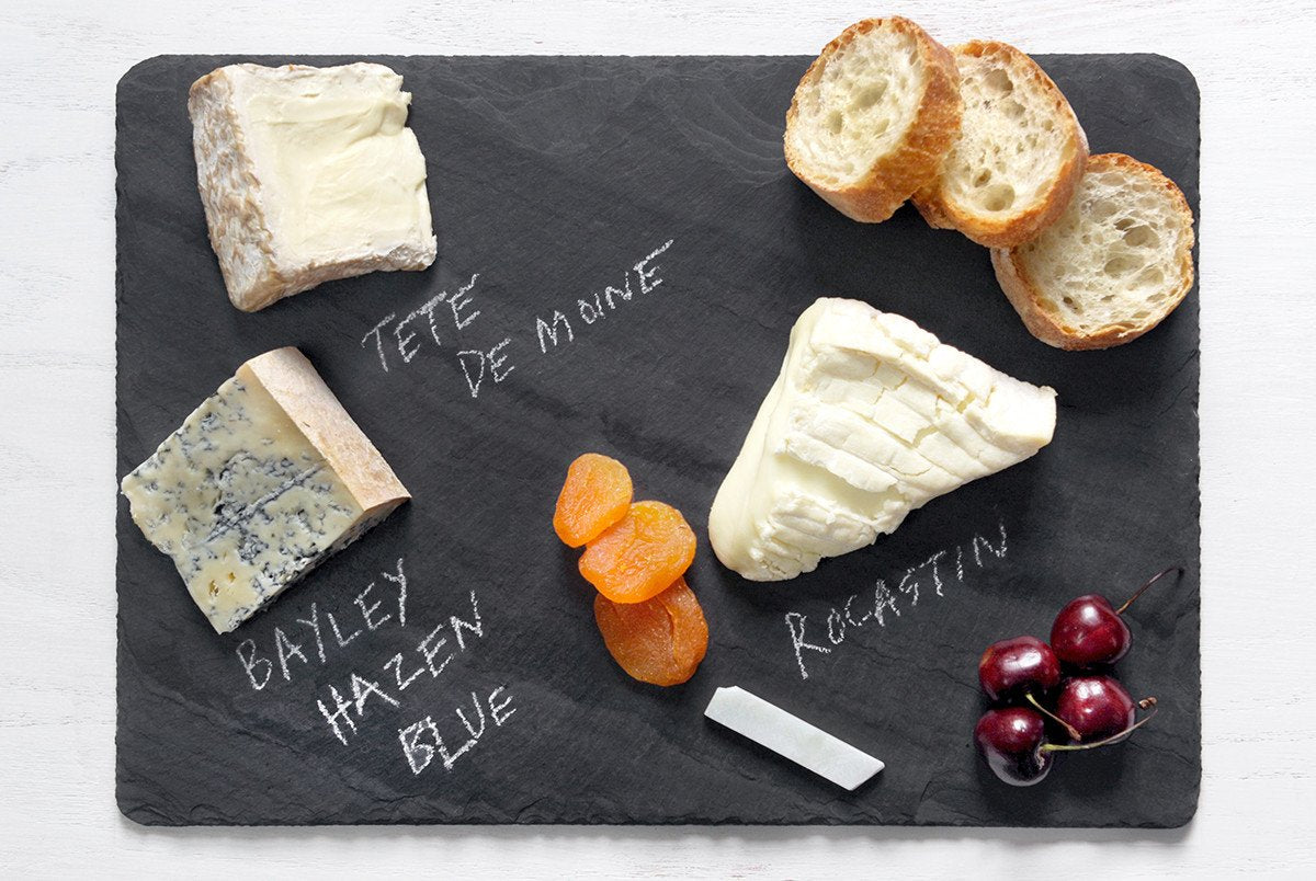 Black Slate Cheese Board