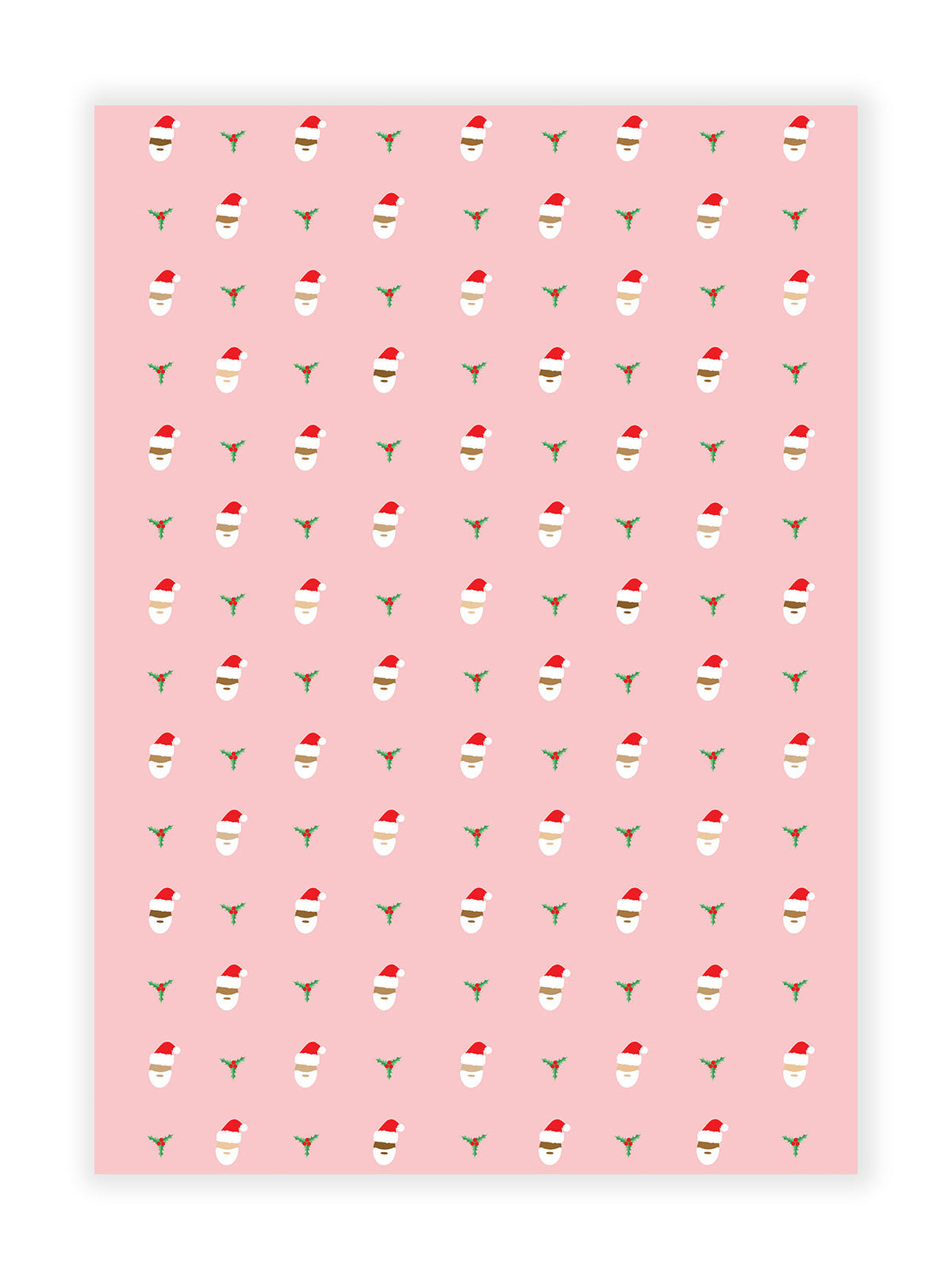 All the Santas Gift Wrap