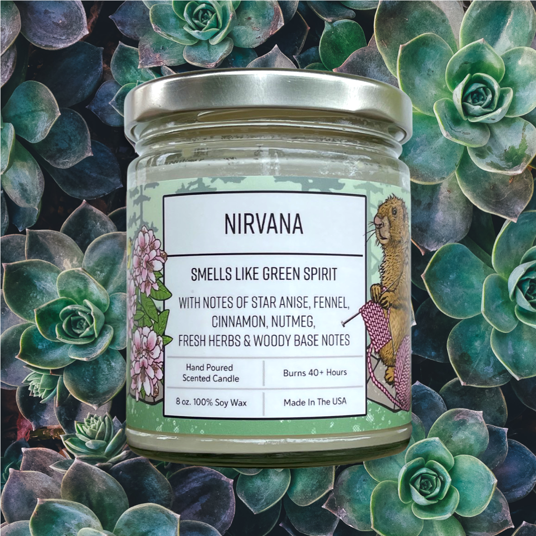 Nirvana Marmot Soy Wax Candle