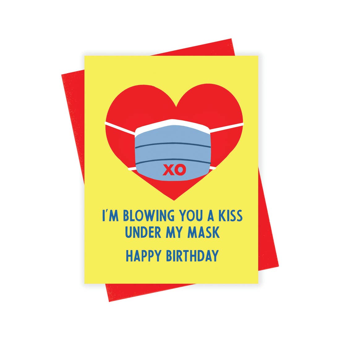 Corona Mask Birthday Card