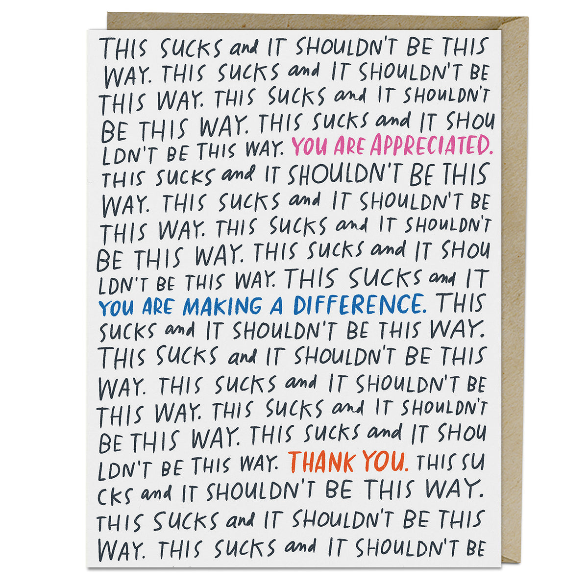 Shouldn't Be This Way Card