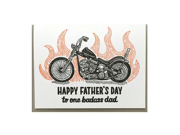 Badass Dad Card