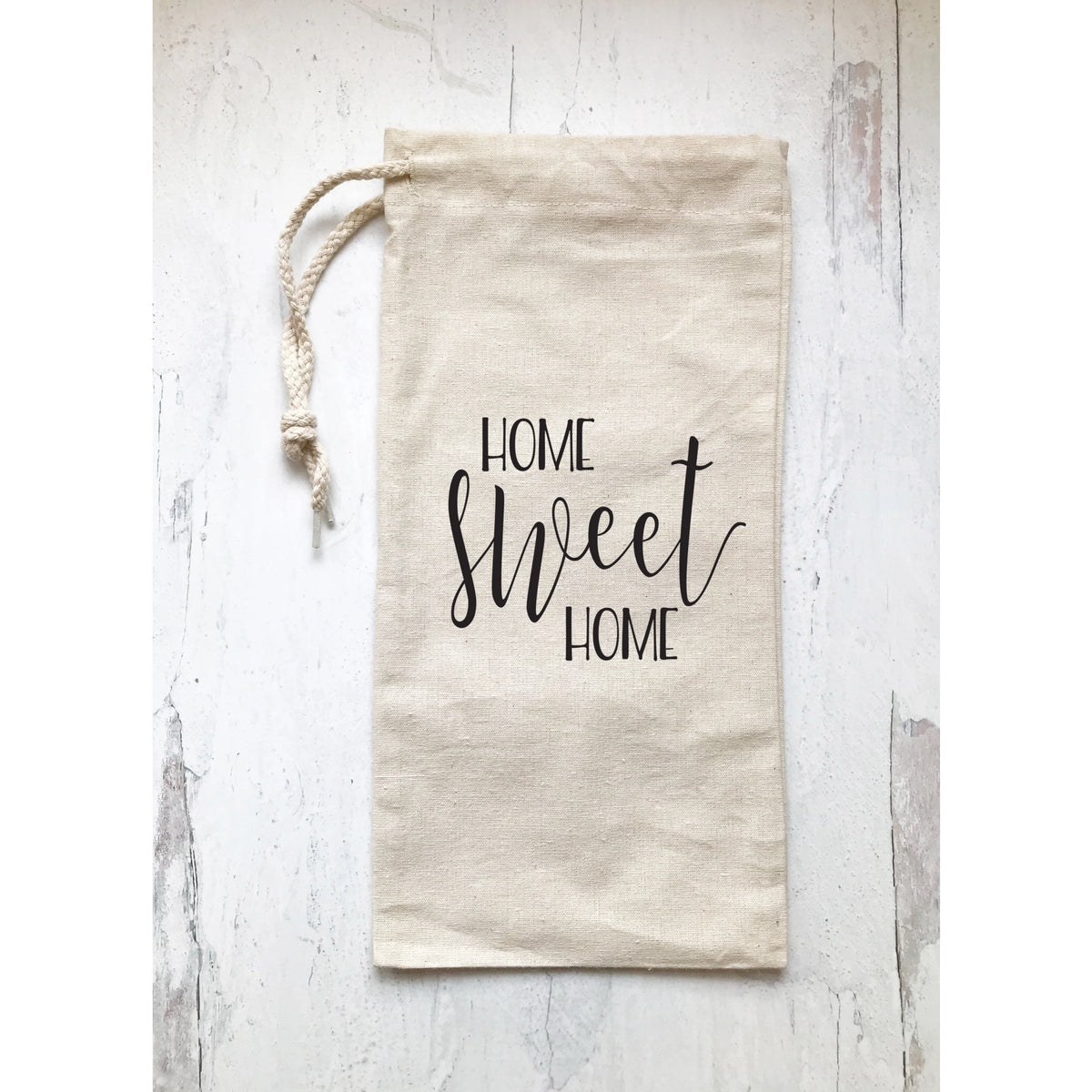 Home Sweet Home Wine Gift Bag