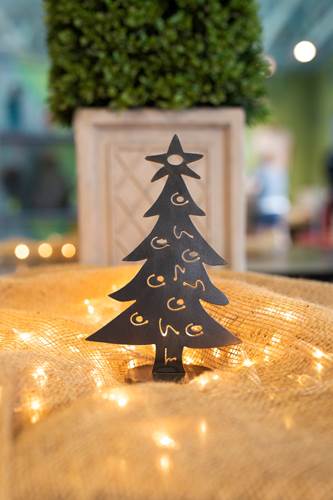 Good Ole Pine Tree Metal Sculpture