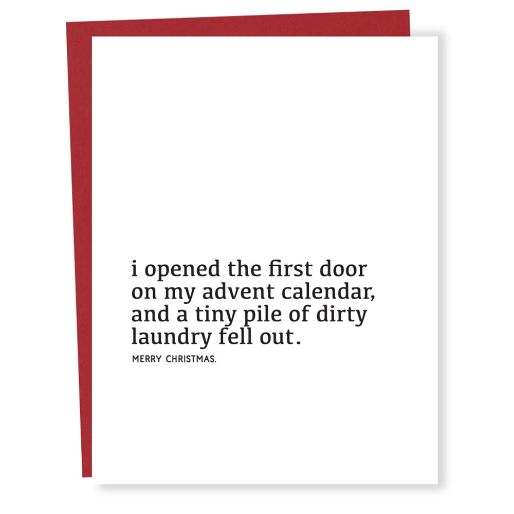 Advent Calendar Card – PERIOD SIX STUDIO