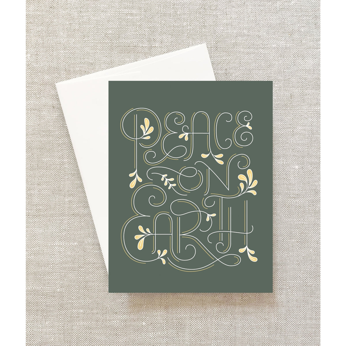Peace on Earth Holiday Card