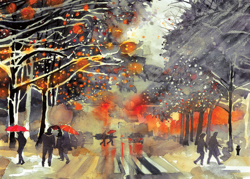 Winter In The City Boxed Holiday Cards