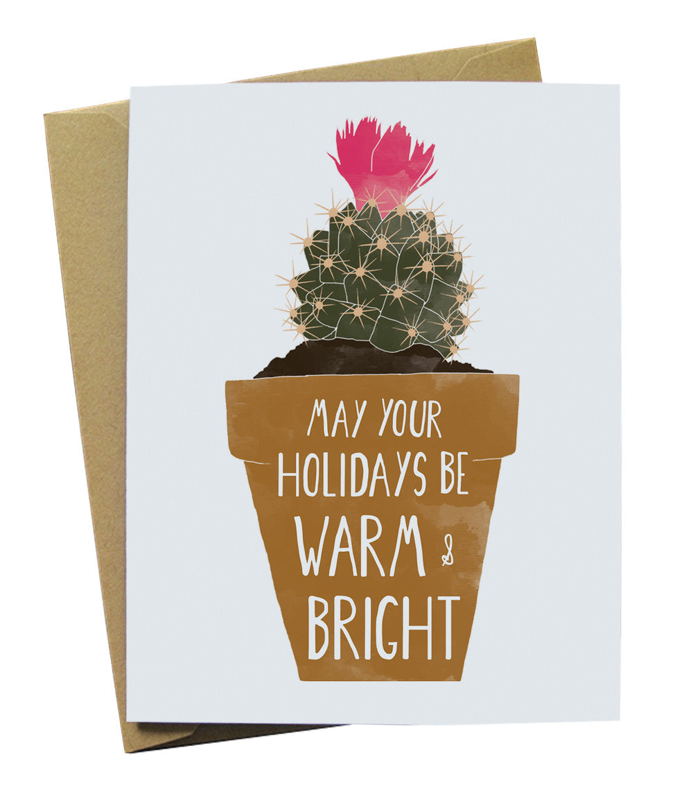 Christmas Cactus Card