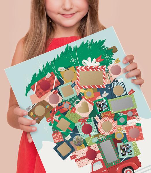 Inklings Paperie Scratch-off Advent Calendar