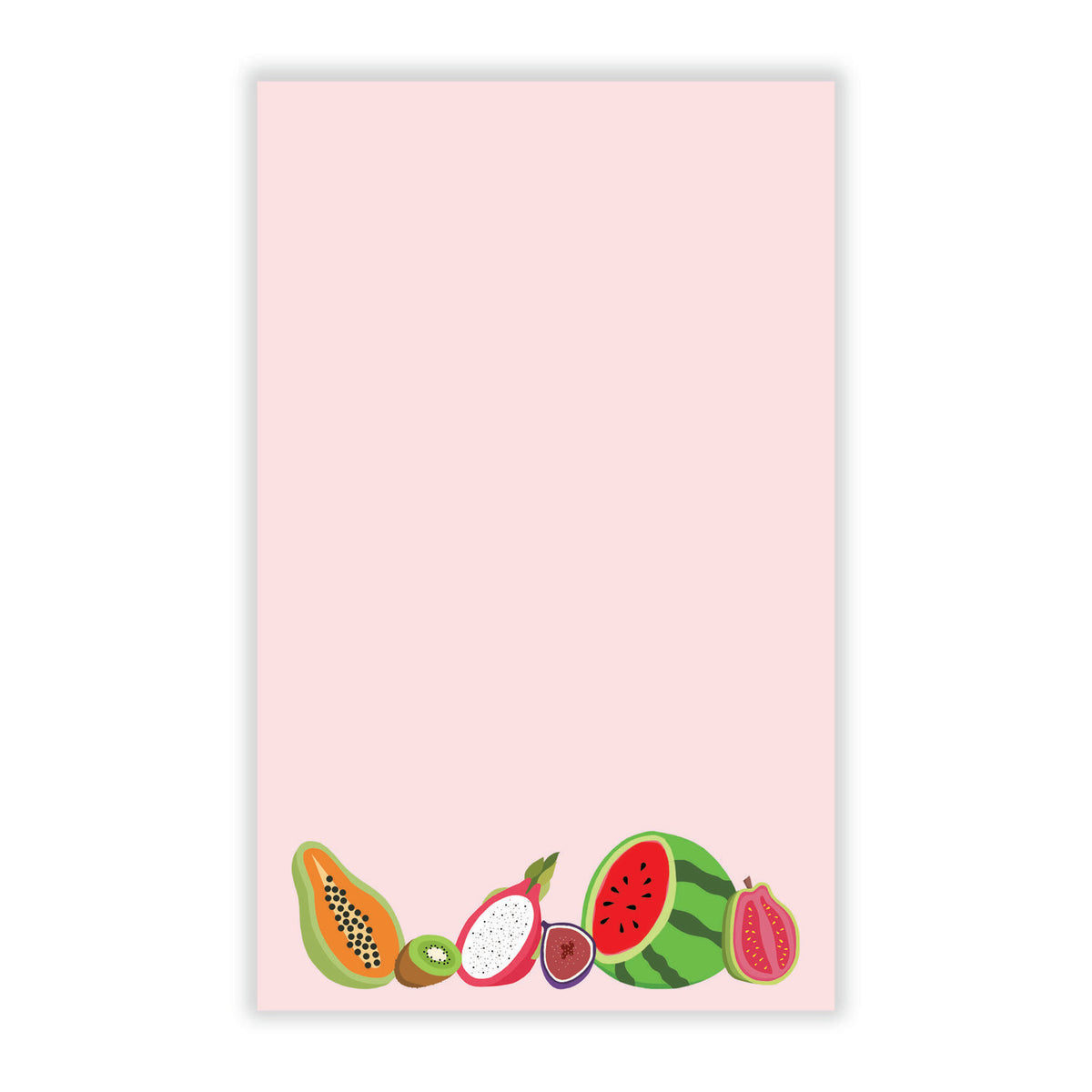 Notepad with Tropical Fruit