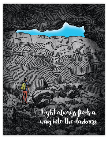 Light Finds a Way Card