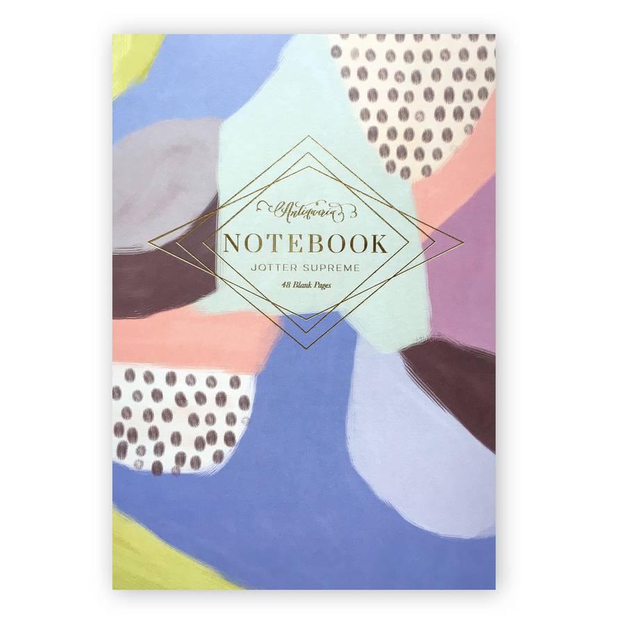 Antiquaria Lilac Abstract Notebook