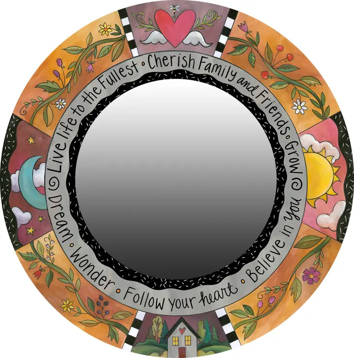Oh So Pretty :: Circle Mirror