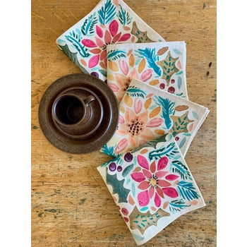 Winter 4-Pack Cloth Napkins