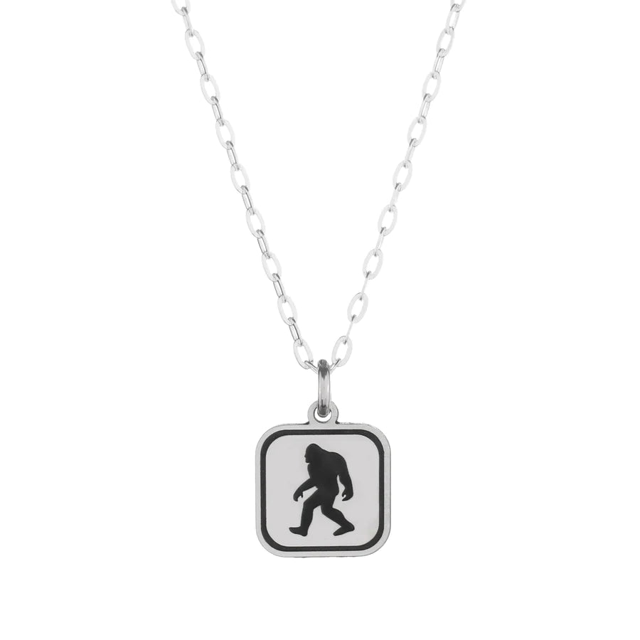 Bigfoot Mini Sign Necklace