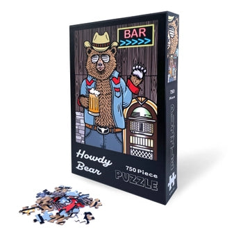 Howdy Bear 750 Piece Jigsaw Puzzle
