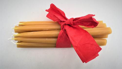 1/2" Beeswax Candles for Sekoya Candlesticks
