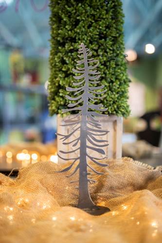 Timber Metal Sculpture