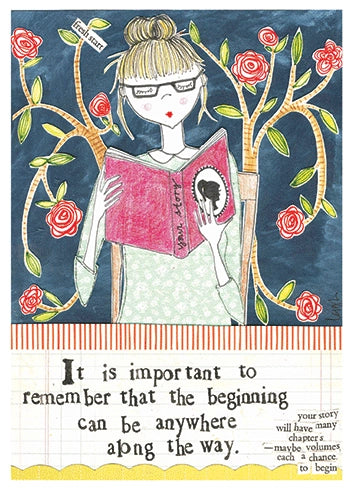 The Beginning Sympathy Card