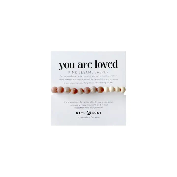 You Are Loved Diffuser Bracelet