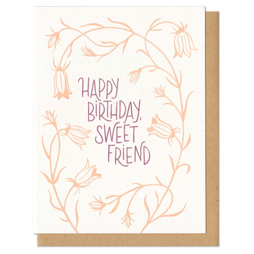 Sweet Friend Birthday Card