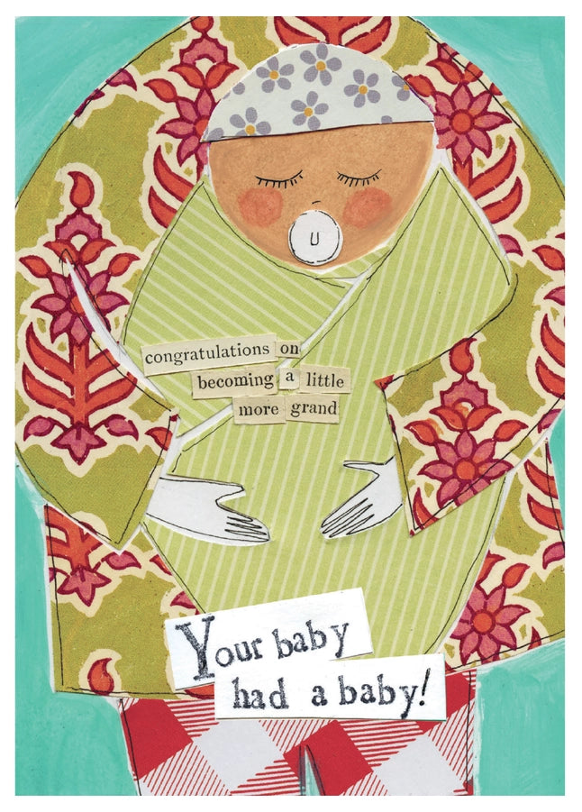 Your Baby New Grandparent Card