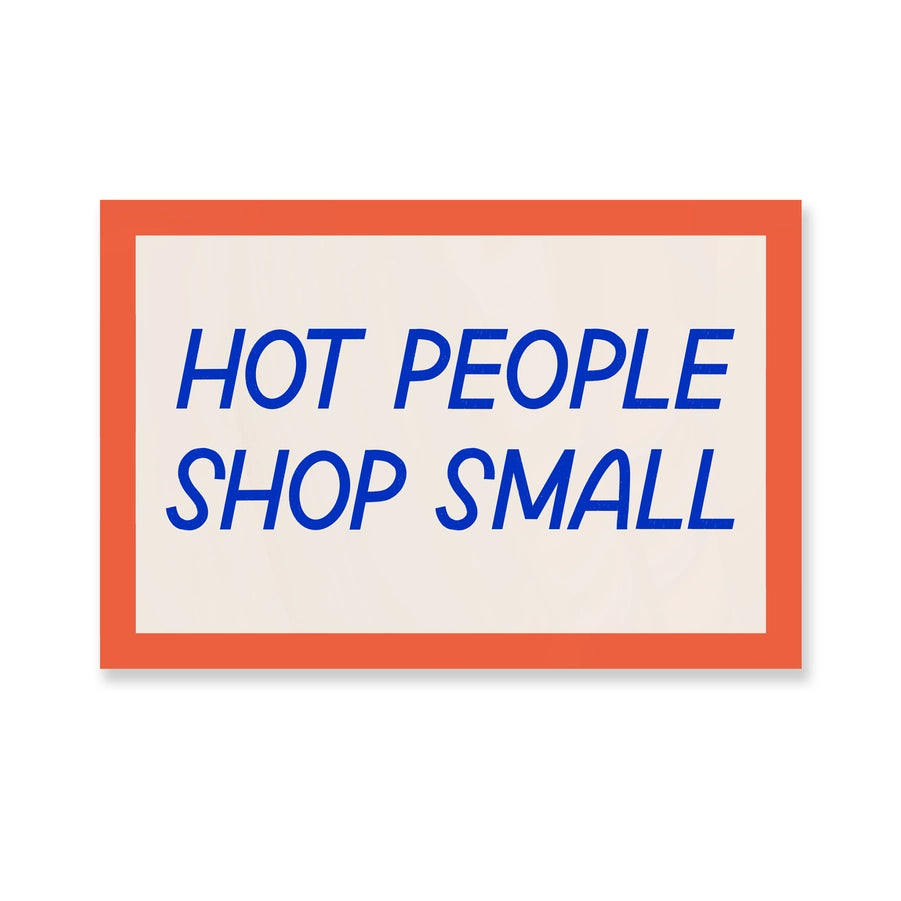 Shop Small Sticker