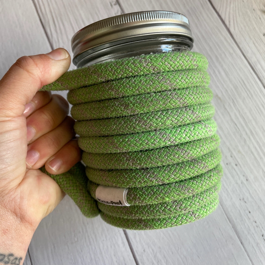 Jar Coozie :: Upcycled Rock Climbing Rope