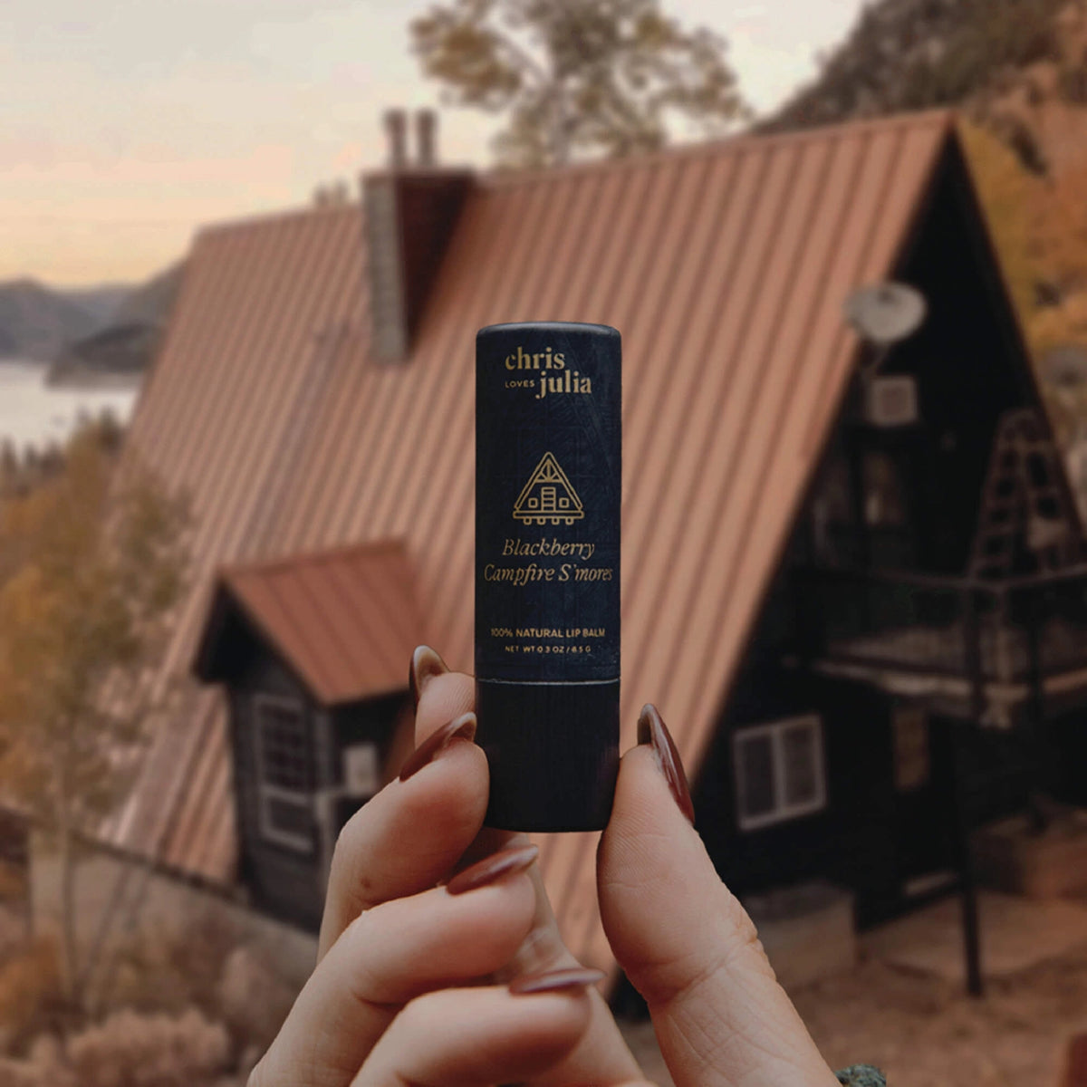 Blackberry Campfire S'mores Lip Balm :: Collab with Chris Loves Julia