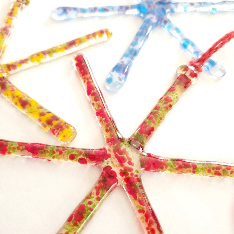 Sprinkle Star Burst Ornament