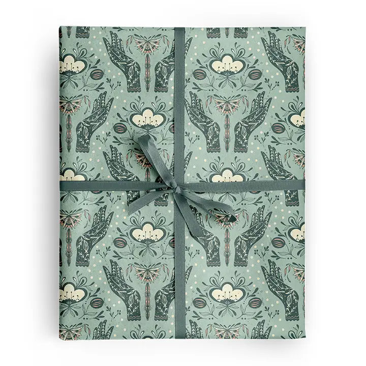 Open Hands Wrapping Paper