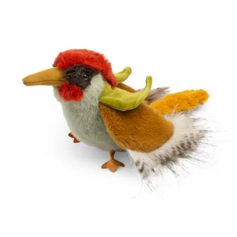 Plush Woodland Woodpecker