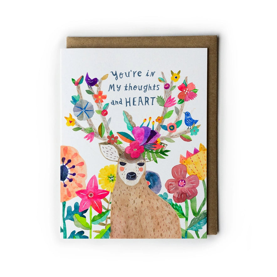 Mule Deer Sympathy Card