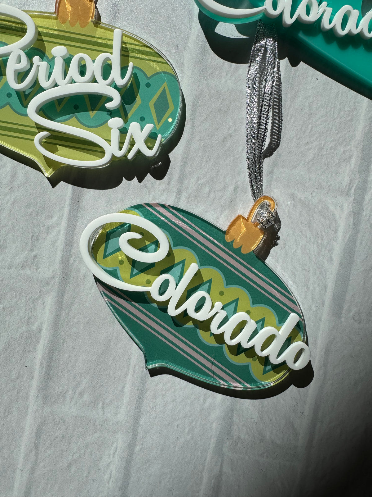 Vintage Bauble Colorado Ornament