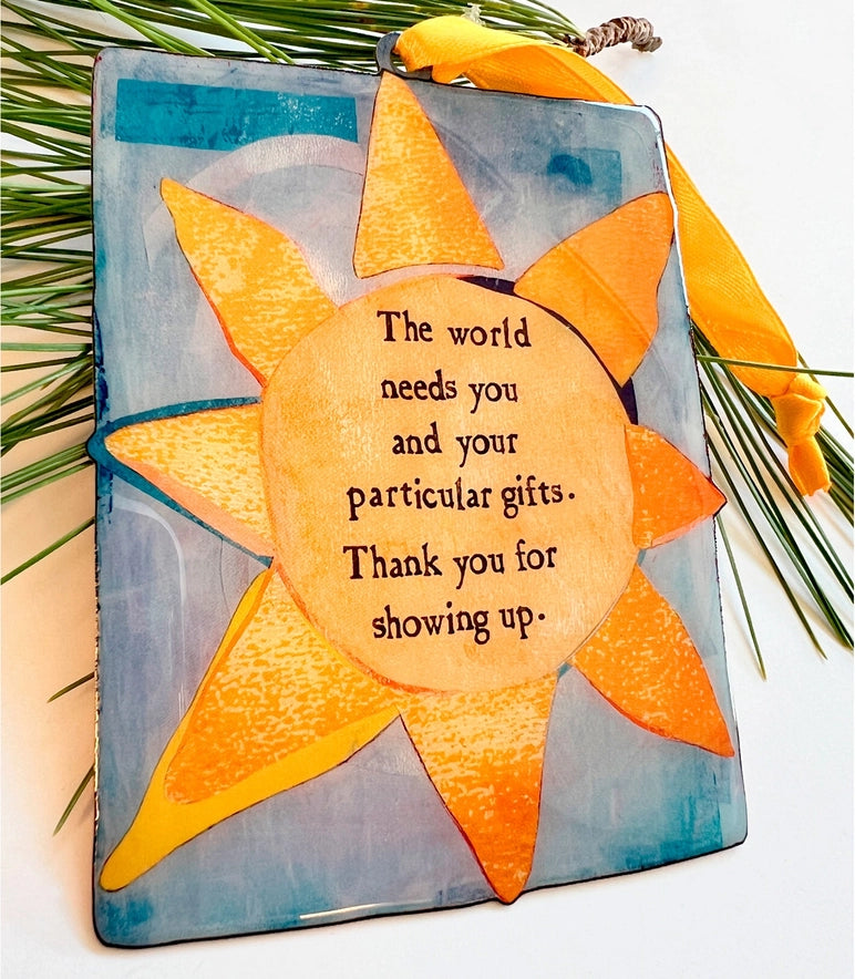 Big Picture :: Enameled Aluminum Holiday Ornament