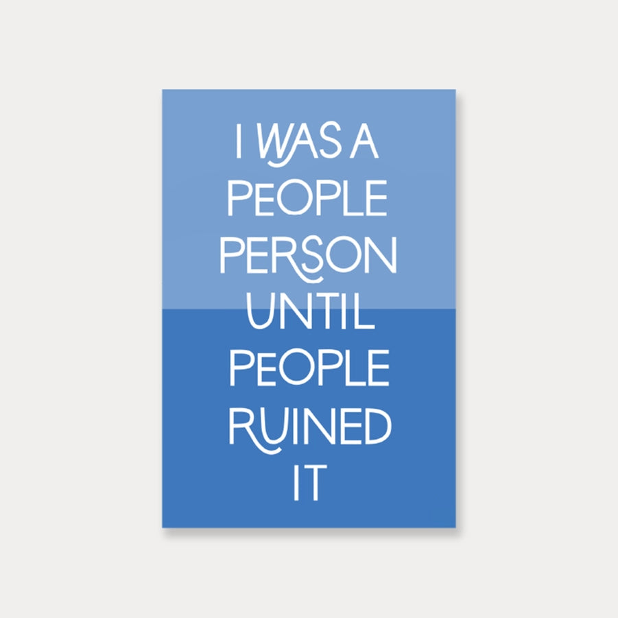 People Person Vinyl Sticker