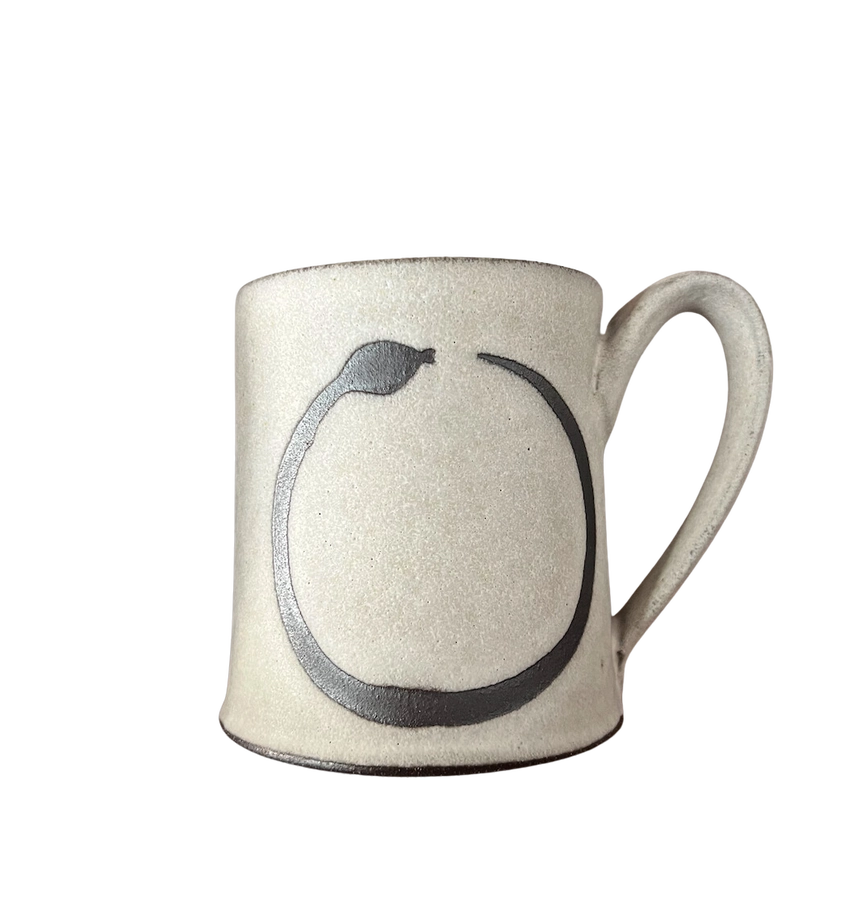 Ouroboros Snake Ceramic Mug